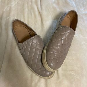 Tan Slip-On Sneakers